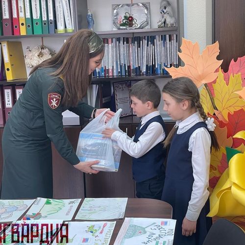 Конкурс рисунков приуроченный ко Дню войск национальной гвардии