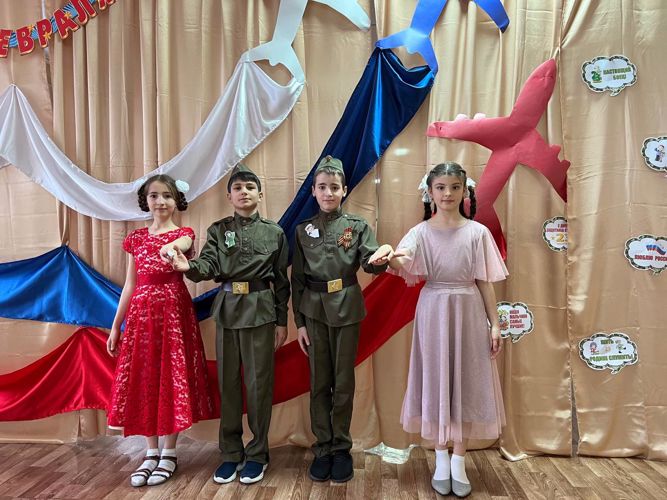 Праздник посвящённый Дню Защитника.
